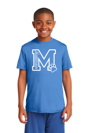 Mashburn Elementary - 23/24 Spirit Wear On-Demand-Unisex Dry-Fit Shirt Mashburn Logo