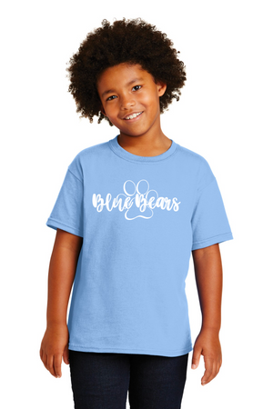 Mashburn Elementary - 23/24 Spirit Wear On-Demand-Unisex T-Shirt Blue Bears Logo