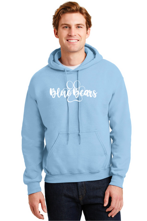 Mashburn Elementary - 23/24 Spirit Wear On-Demand-Unisex Hoodie Blue Bears Logo