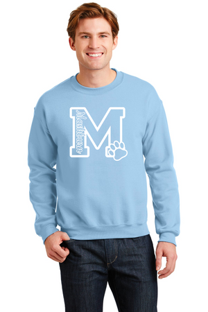 Mashburn Elementary - 23/24 Spirit Wear On-Demand-Unisex Crewneck Sweatshirt Mashburn Logo