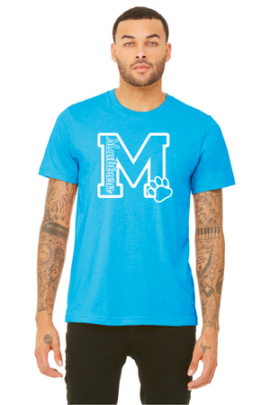 Mashburn Elementary - 23/24 Spirit Wear On-Demand-BELLA+CANVAS Triblend Short Sleeve Tee Mashburn Logo