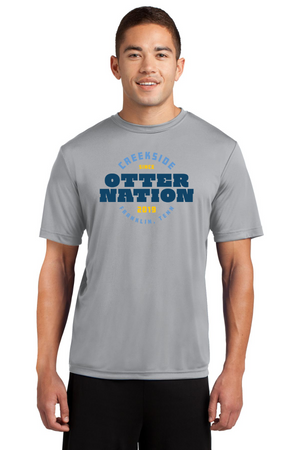 Creekside Elementary (Franklin TN) Spirit Wear 2023/24 On-Demand-Unisex Dry-Fit Shirt Otter Nation Logo