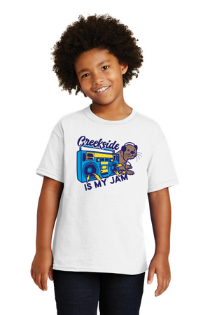 Creekside Elementary (Franklin TN) Spirit Wear 2023/24 On-Demand-Unisex T-Shirt Creekside Is My Jam Logo