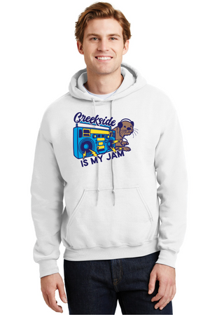 Creekside Elementary (Franklin TN) Spirit Wear 2023/24 On-Demand-Unisex Hoodie Creekside Is My Jam Logo
