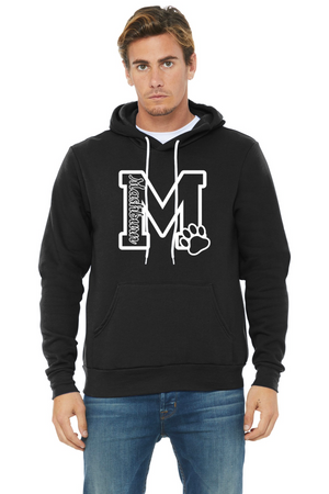 Mashburn Elementary - 23/24 Spirit Wear On-Demand-BELLA+CANVAS Premium Fleece Hoodie Mashburn Logo