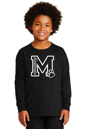 Mashburn Elementary - 23/24 Spirit Wear On-Demand-Unisex Long Sleeve Shirt Mashburn Logo