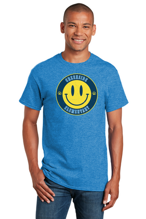 Creekside Elementary (Franklin TN) Spirit Wear 2023/24 On-Demand-Unisex T-Shirt Smiley Face Logo