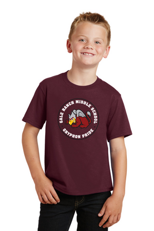 Gale Ranch Middle School Spirit Wear 2023/24 On-Demand-Premium Soft Unisex T-Shirt Gryphon Mascot Logo