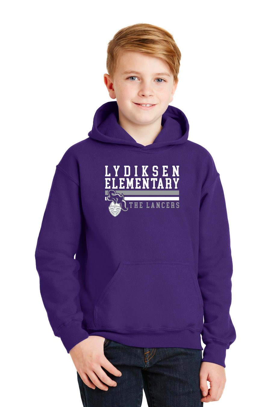 Lydiksen Elementary Spirit Wear 2023/24 On-Demand-Unisex Hoodie The Lancers Logo
