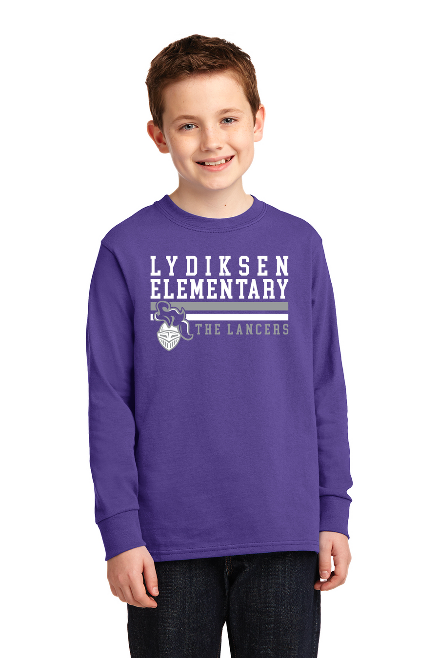 Lydiksen Elementary Spirit Wear 2023/24 On-Demand-Unisex Long Sleeve Shirt The Lancers Logo
