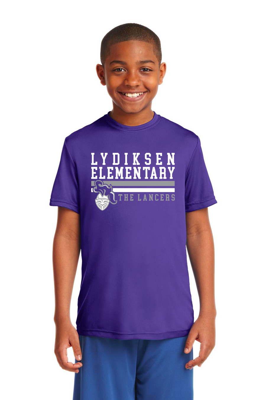 Lydiksen Elementary Spirit Wear 2023/24 On-Demand-Unisex Dry-Fit Shirt The Lancers Logo