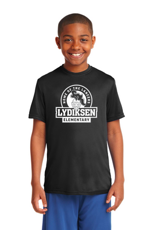 Lydiksen Elementary Spirit Wear 2023/24 On-Demand-Unisex Dry-Fit Shirt Home of the Lancers Logo