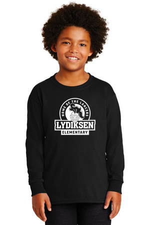 Lydiksen Elementary Spirit Wear 2023/24 On-Demand-Unisex Long Sleeve Shirt Home of the Lancers Logo