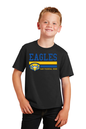San Pasqual High School - 23/24 Spirit Wear On-Demand-Premium Soft Unisex T-Shirt Eagles Logo