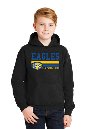 San Pasqual High School - 23/24 Spirit Wear On-Demand-Unisex Hoodie Eagles Logo