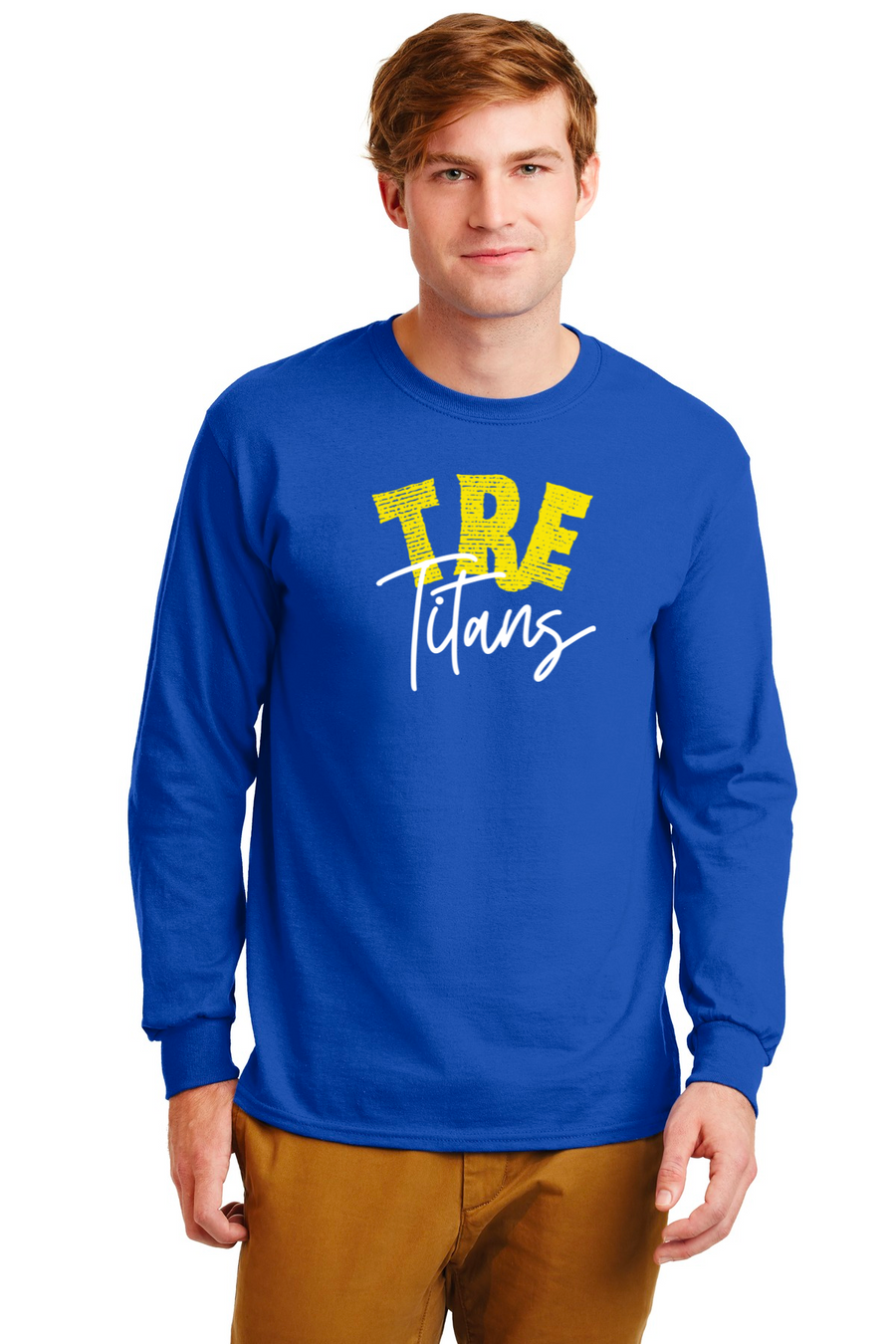 Timber Ridge Elementary Spirit Wear 2023/24 On-Demand-Unisex Long Sleeve Shirt Titans Logo