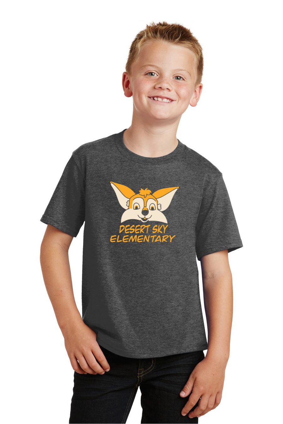 Desert Sky Student On-Demand-Premium Soft Unisex T-Shirt Fox Logo