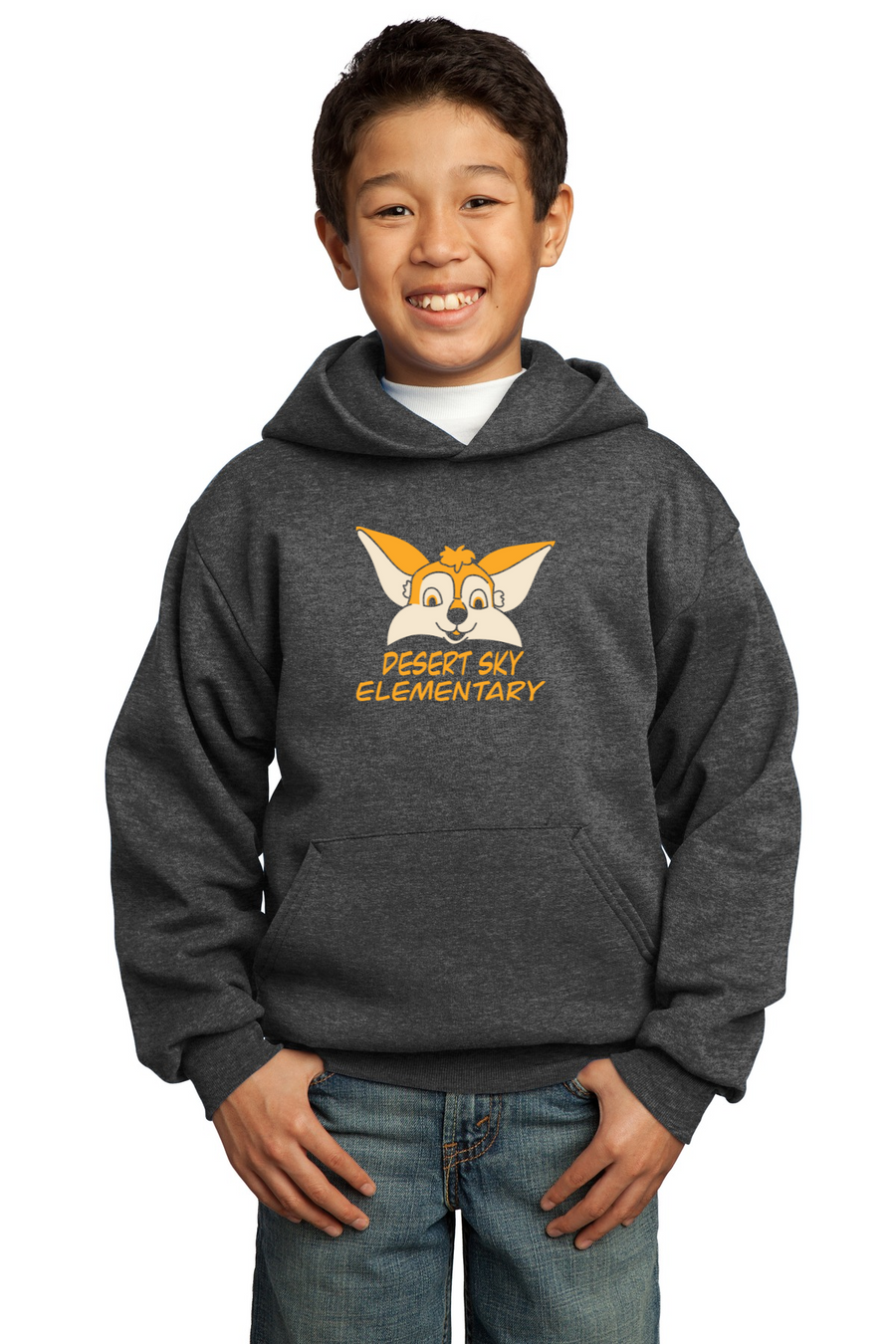 Desert Sky Student On-Demand-Unisex Hoodie Fox Logo