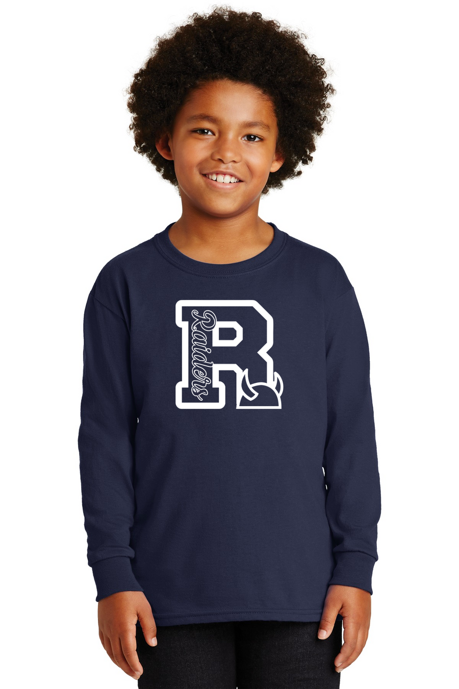 Rescue Elementary Spirit Wear 2023/24 On-Demand-Unisex Long Sleeve Shirt R Logo