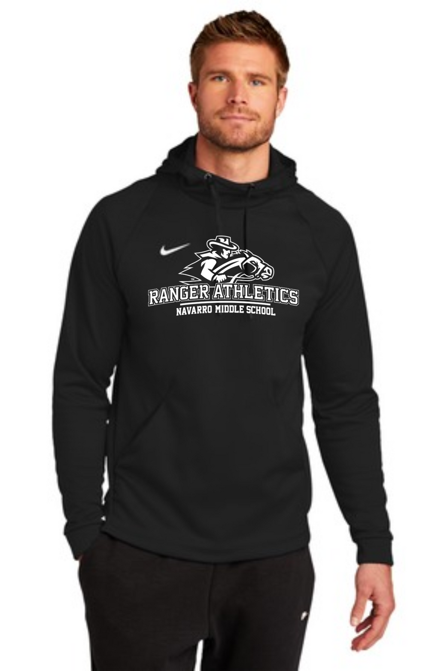 Navarro Middle School PE Department On-Demand-On-Demand Nike Therma-FIT Pullover Fleece Hoodie