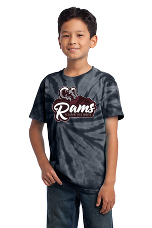 Pleasant Hill Middle School Spirit Wear 2023/24 On-Demand-Unisex Tie-Dye Shirt