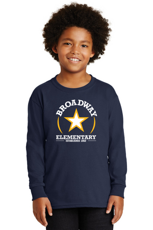 Broadway Elementary Spirit Wear 2023-24 On-Demand-Unisex Long Sleeve Shirt