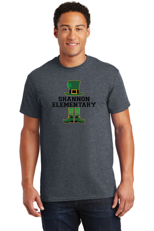 Shannon Elementary Spirit Wear 2023/24 On-Demand-Unisex T-Shirt Leprechaun Logo