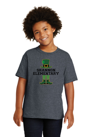 Shannon Elementary Spirit Wear 2023/24 On-Demand-Unisex T-Shirt Leprechaun Logo