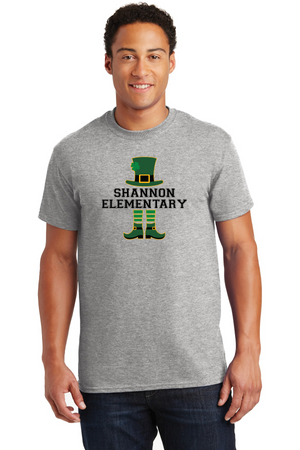 Shannon Elementary Spirit Wear 2023/24 On-Demand-Unisex T-Shirt Leprechaun Logo