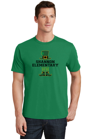 Shannon Elementary Spirit Wear 2023/24 On-Demand-Premium Soft Unisex T-Shirt Leprechaun Logo