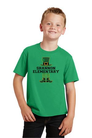 Shannon Elementary Spirit Wear 2023/24 On-Demand-Premium Soft Unisex T-Shirt Leprechaun Logo