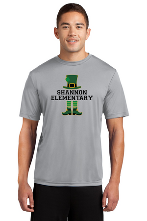 Shannon Elementary Spirit Wear 2023/24 On-Demand-Unisex Dry-Fit Shirt Leprechaun Logo