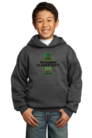 Shannon Elementary Spirit Wear 2023/24 On-Demand-Unisex Hoodie Leprechaun Logo