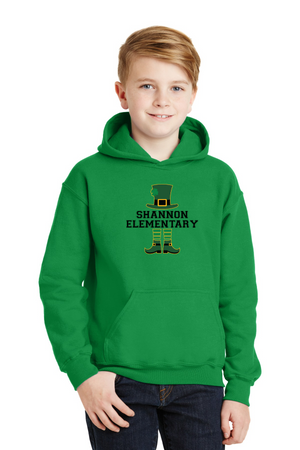 Shannon Elementary Spirit Wear 2023/24 On-Demand-Unisex Hoodie Leprechaun Logo