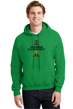 Shannon Elementary Spirit Wear 2023/24 On-Demand-Unisex Hoodie Leprechaun Logo