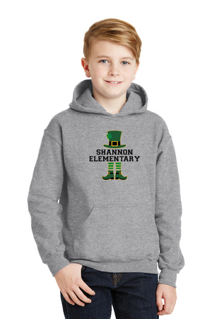 Shannon Elementary Spirit Wear 2023/24 On-Demand-Unisex Hoodie Leprechaun Logo