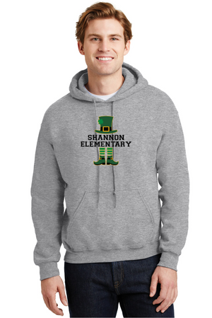 Shannon Elementary Spirit Wear 2023/24 On-Demand-Unisex Hoodie Leprechaun Logo