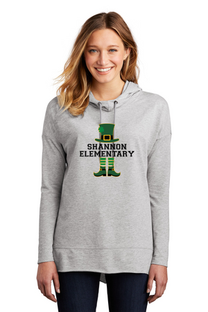 Shannon Elementary Spirit Wear 2023/24 On-Demand-District Womens Featherweight French Terry Hoodie Leprechaun Logo