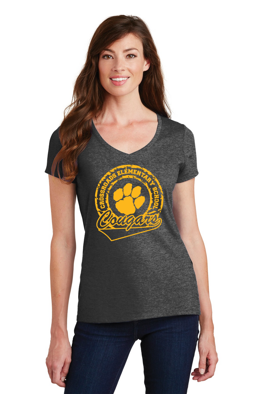 Crossroads Elementary Fall 23/24 On-Demand-Port and Co Ladies V-Neck