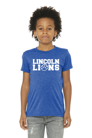 Lincoln Elementary Spirit Wear 2023/24 On-Demand-BELLA+CANVAS Triblend Short Sleeve Tee
