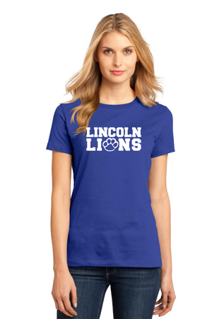 Lincoln Elementary Spirit Wear 2023/24 On-Demand-Premium District Women's Tee