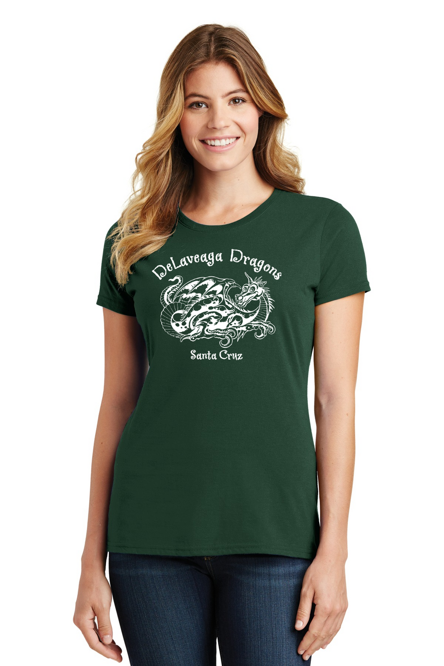 Delaveaga Elementary Spirit Wear 2023/24 On-Demand-Port and Co Ladies Favorite Shirt