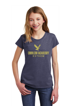 Emblem Academy Spirit Wear 2023/24 On-Demand-Youth District Girls Tee Esteem Logo