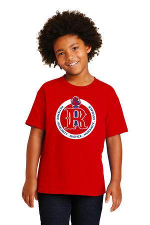 Rafer Johnson Jr High 2023-24 Spirit Wear On-Demand-Unisex T-Shirt Rafer Logo