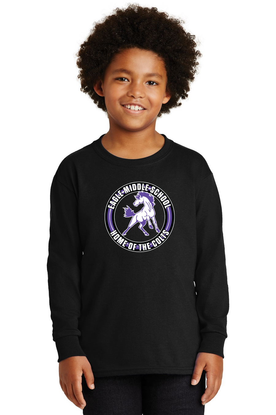 Eagle Middle School Spirit Wear 2023-24 On-Demand-Unisex Long Sleeve Shirt