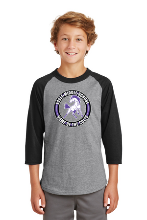 Eagle Middle School Spirit Wear 2023-24 On-Demand-Unisex Baseball Tee