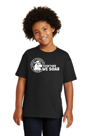 Lakevue Elementary Spirit Wear 2023/24 On-Demand-Unisex T-Shirt Together We Soar Logo
