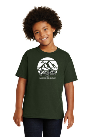 Lakevue Elementary Spirit Wear 2023/24 On-Demand-Unisex T-Shirt Eagles Logo