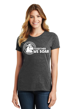 Lakevue Elementary Spirit Wear 2023/24 On-Demand-Port and Co Ladies Favorite Shirt Together We Soar Logo