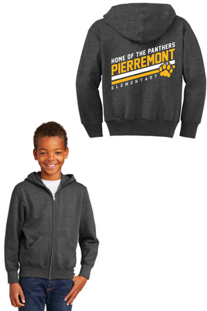 Pierremont Spirit Wear 2023 On-Demand-Unisex Full-Zip Hooded Sweatshirt